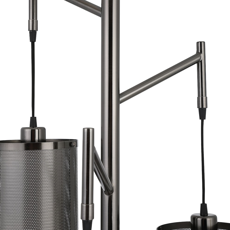 jazmin dark brown floor lamp   