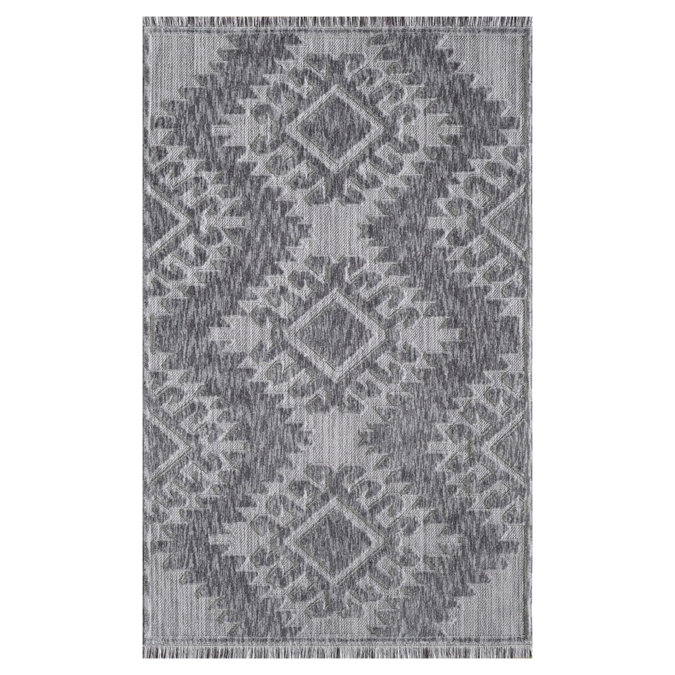 jeni gray area rug  x    