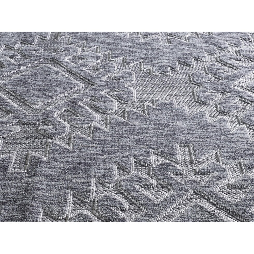 jeni gray area rug  x    