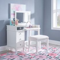 jenna white vanity desk   