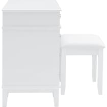 jenna white vanity desk   