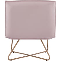 jeno pink accent chair   