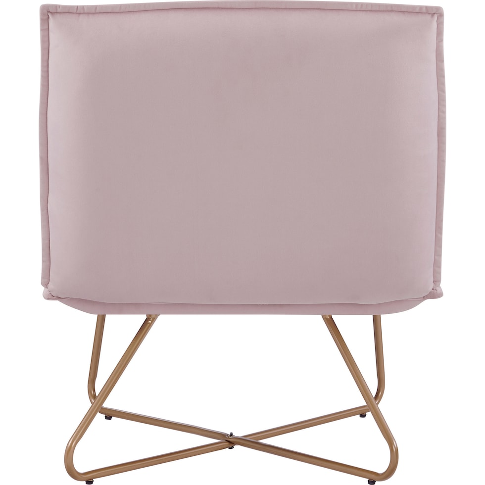 jeno pink accent chair   