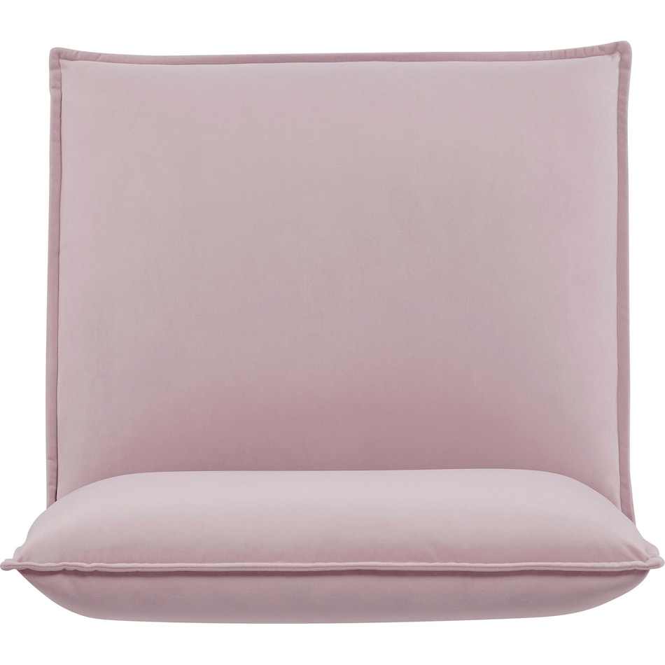 jeno pink accent chair   