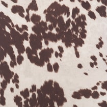 jethro cow print accent chair   