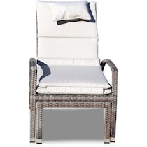 jetty light brown outdoor chaise   