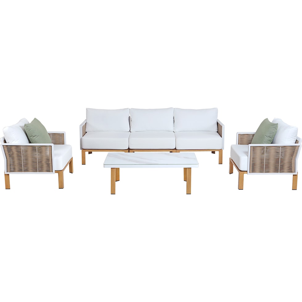 jetty white  pc outdoor living   