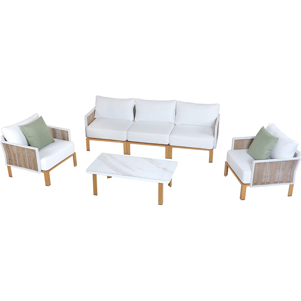 jetty white  pc outdoor living   