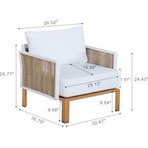 jetty white  pc outdoor living   