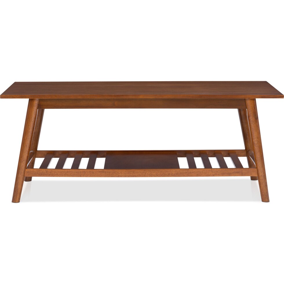 jillian dark brown coffee table   