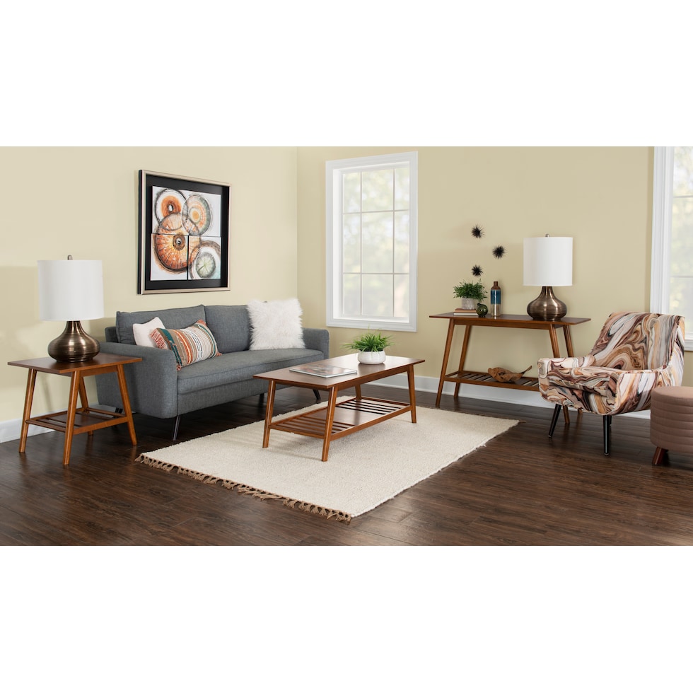 jillian dark brown coffee table   