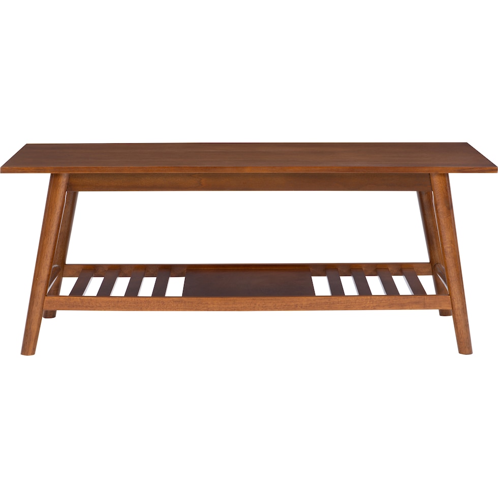 jillian dark brown coffee table   