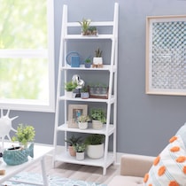 jillian white bookcase   