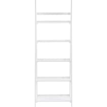 jillian white bookcase   