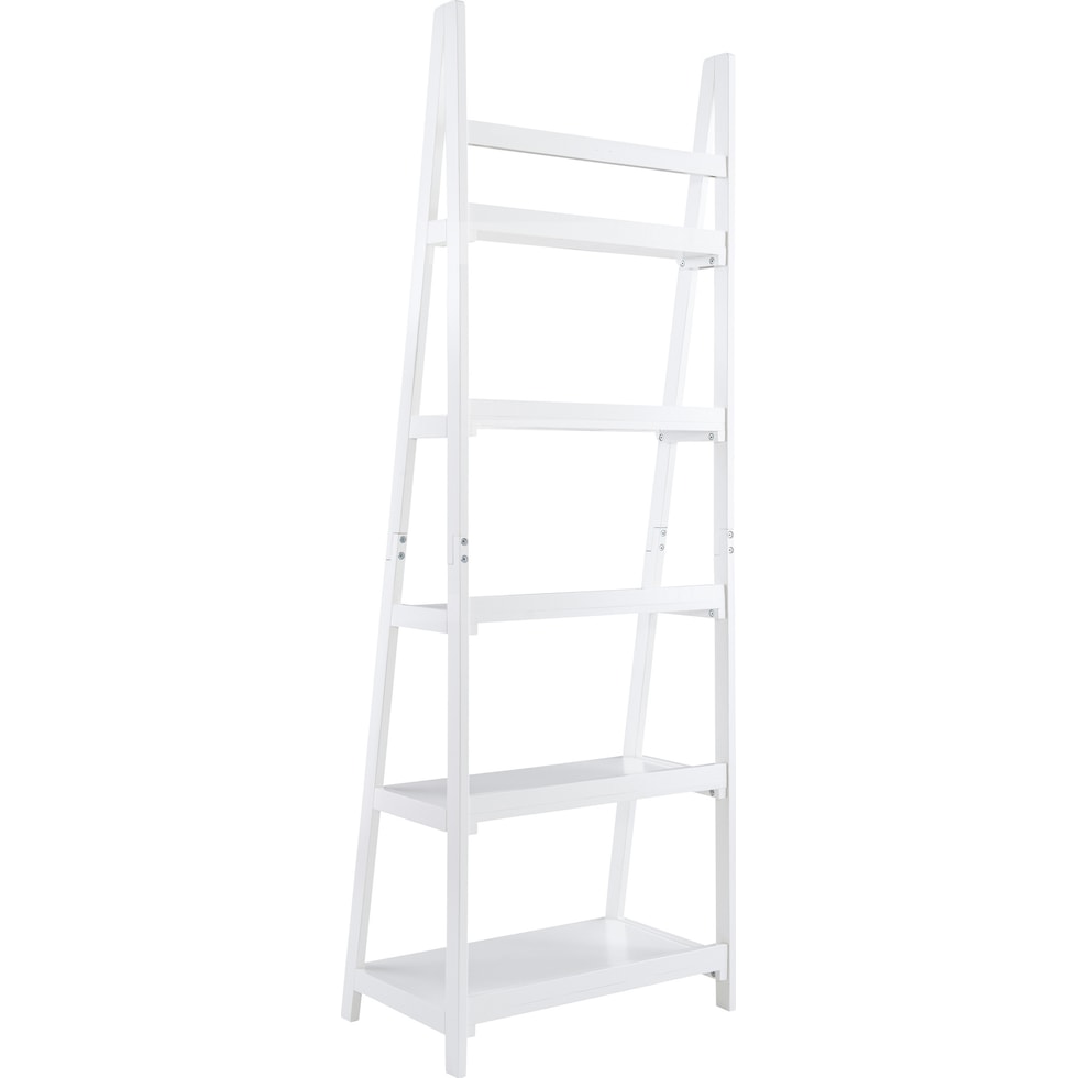 jillian white bookcase   