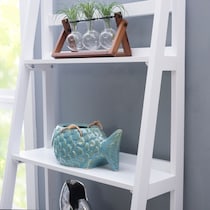 jillian white bookcase   