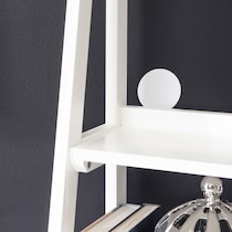 jillian white bookcase   