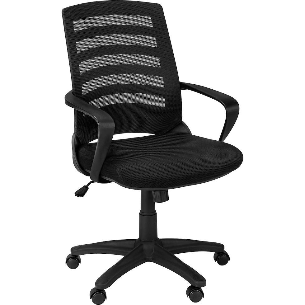 jim black desk chair   