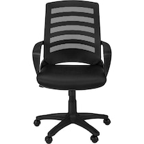 jim black desk chair   