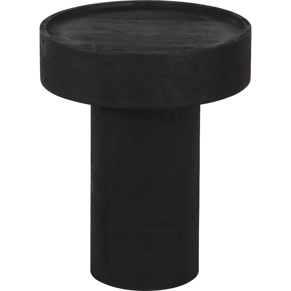 jindra black side table   