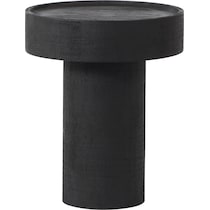 jindra black side table   