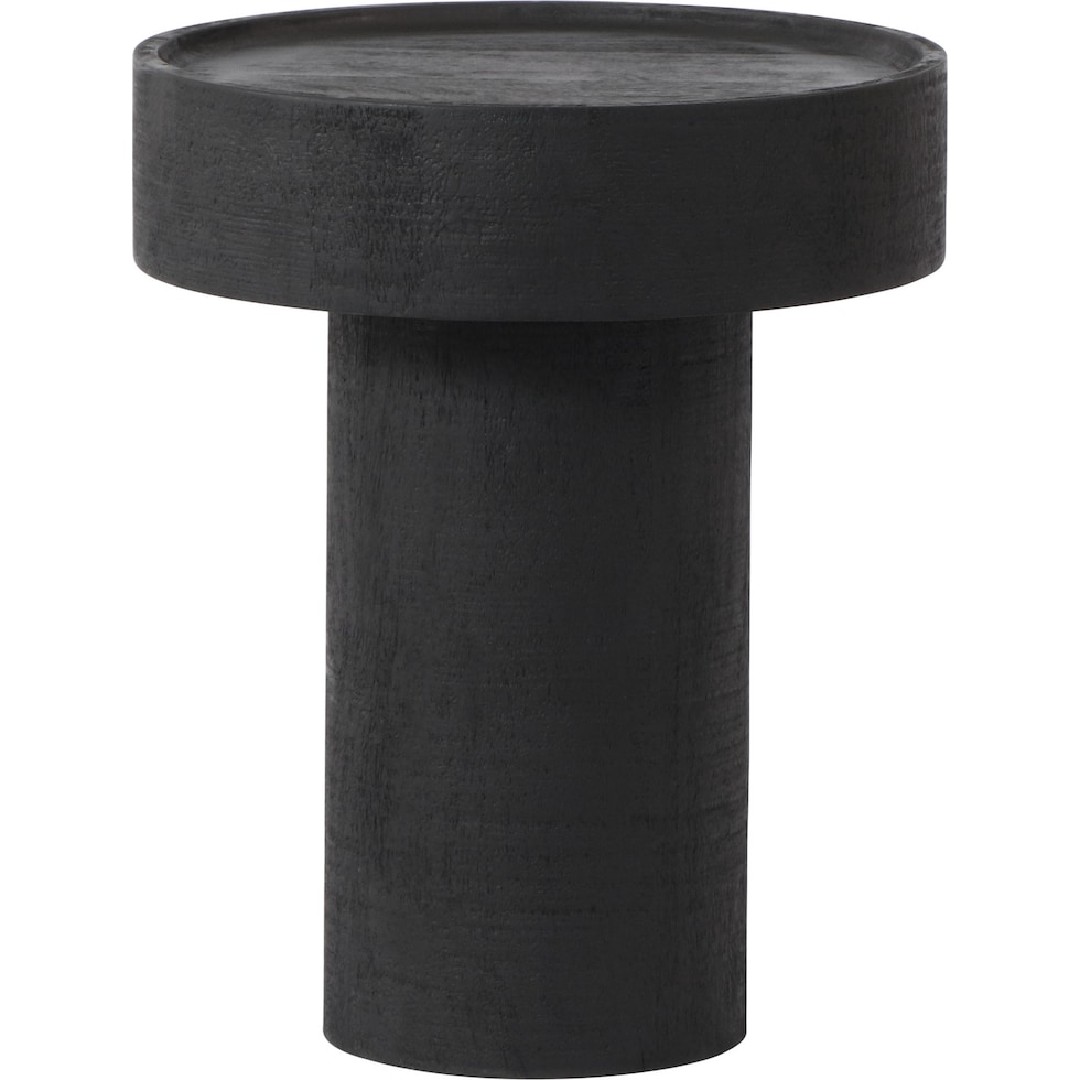 jindra black side table   