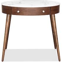 jiselle light brown desk   