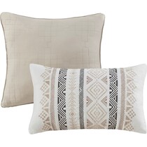 joanna neutral full queen bedding set   