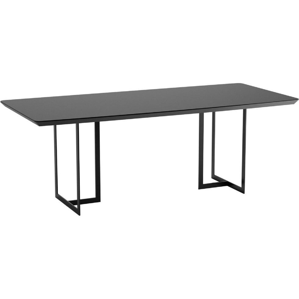 joaquin black dining table   