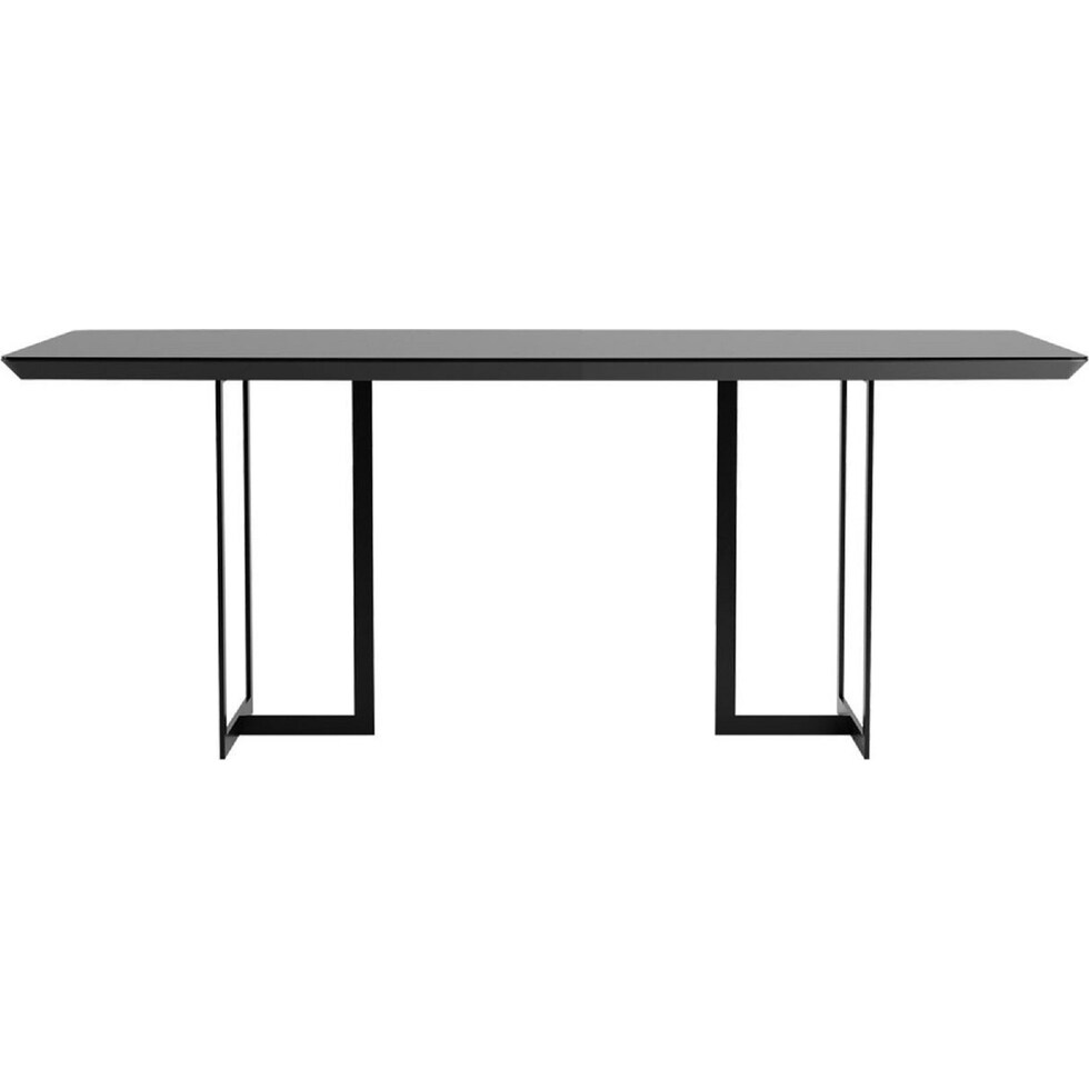 joaquin black dining table   