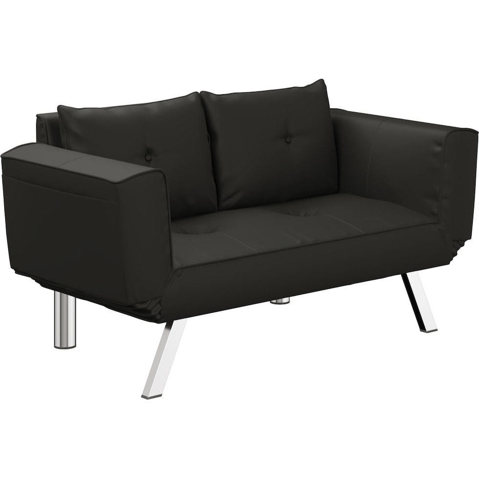 joci black futon   