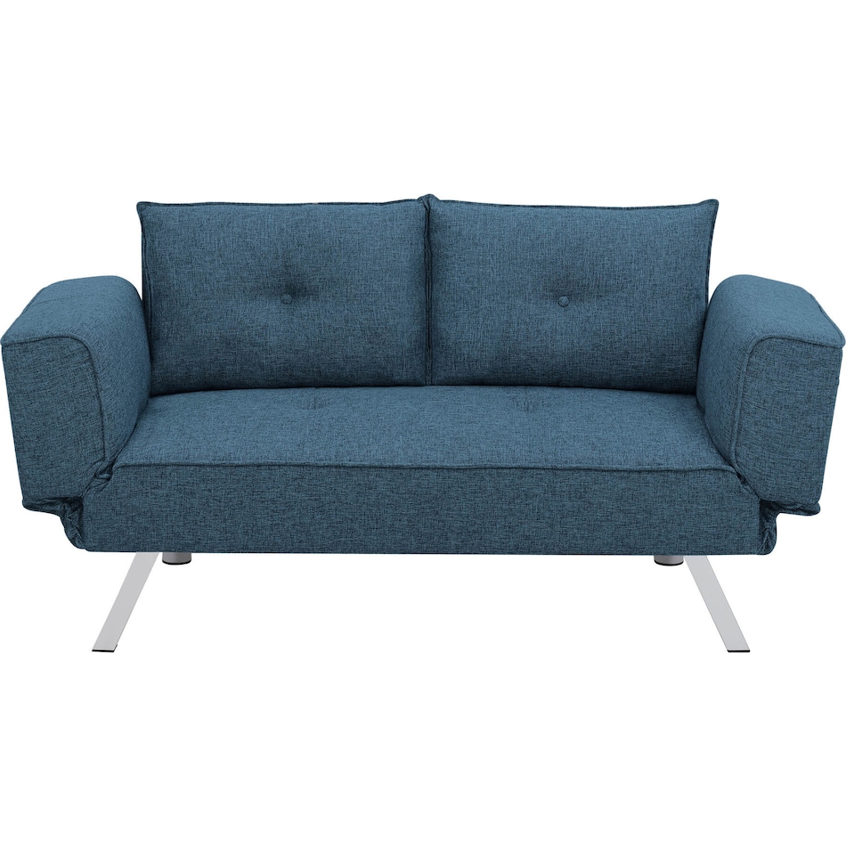 joci blue futon   