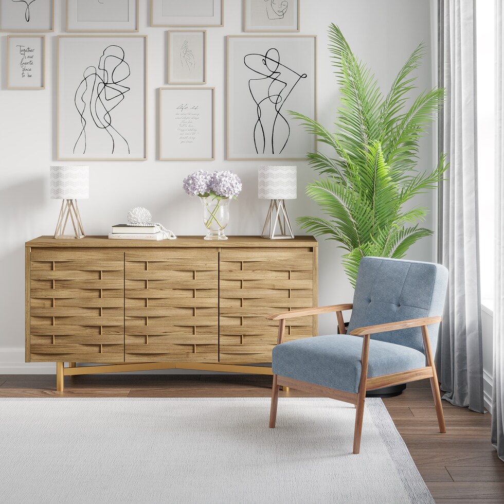 jodie dark brown sideboard   