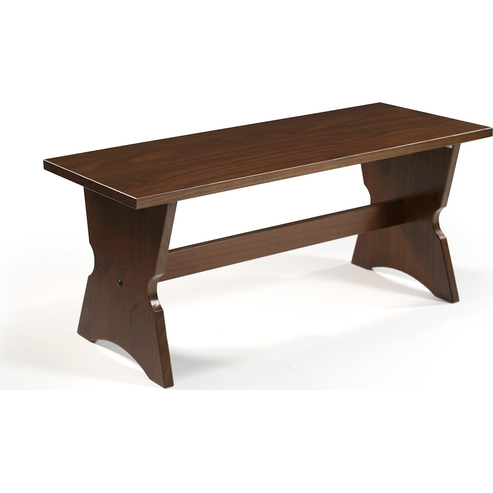 joelle dark brown corner nook   
