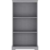 joelle gray bookcase   