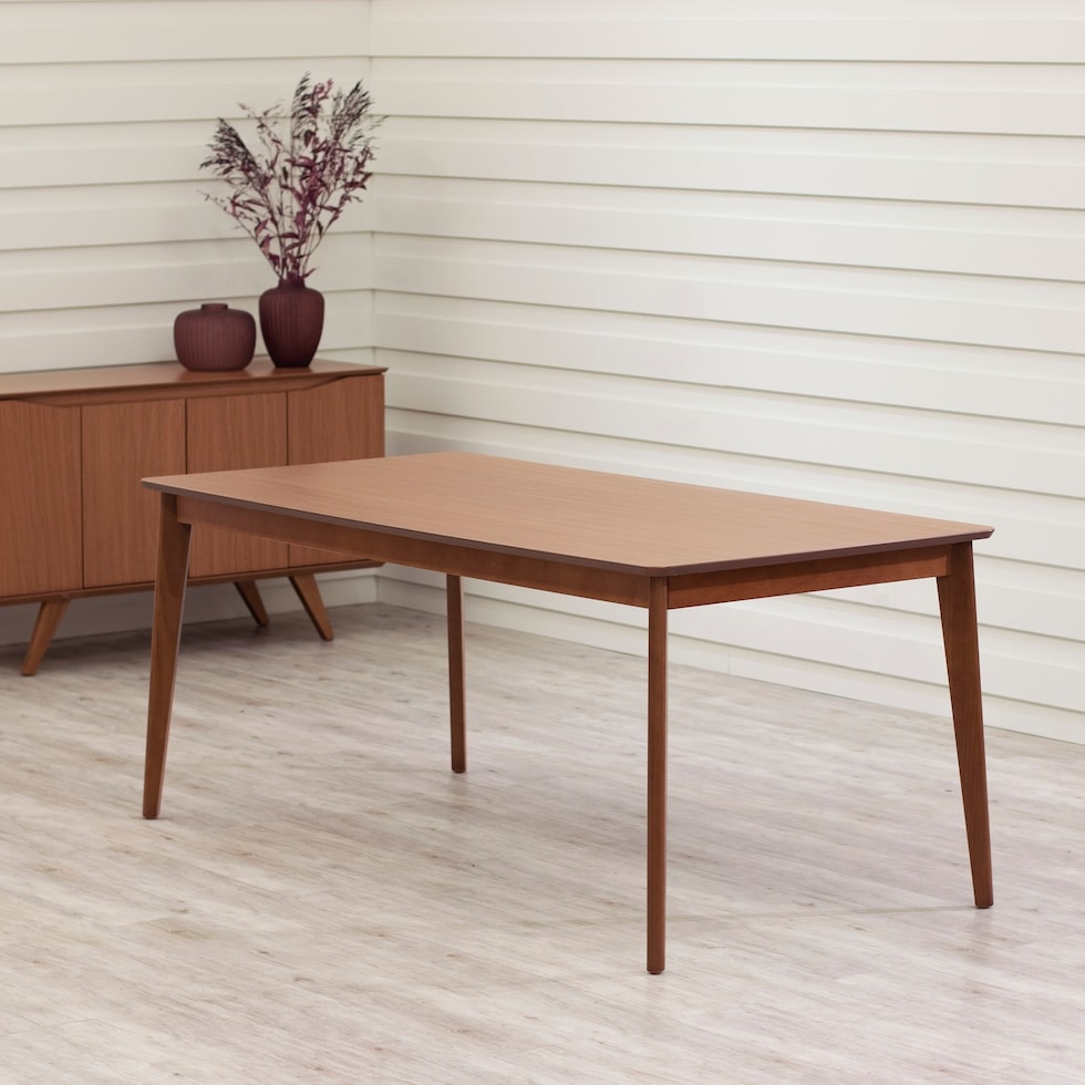 johansson light brown dining table   