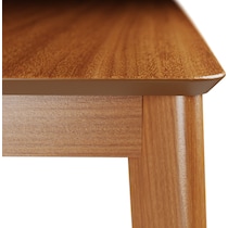 johansson light brown dining table   