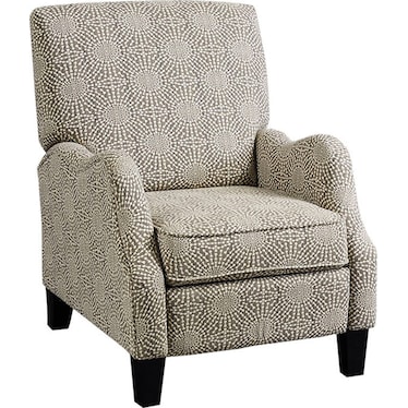 Jolie Push-Back Recliner - Beige