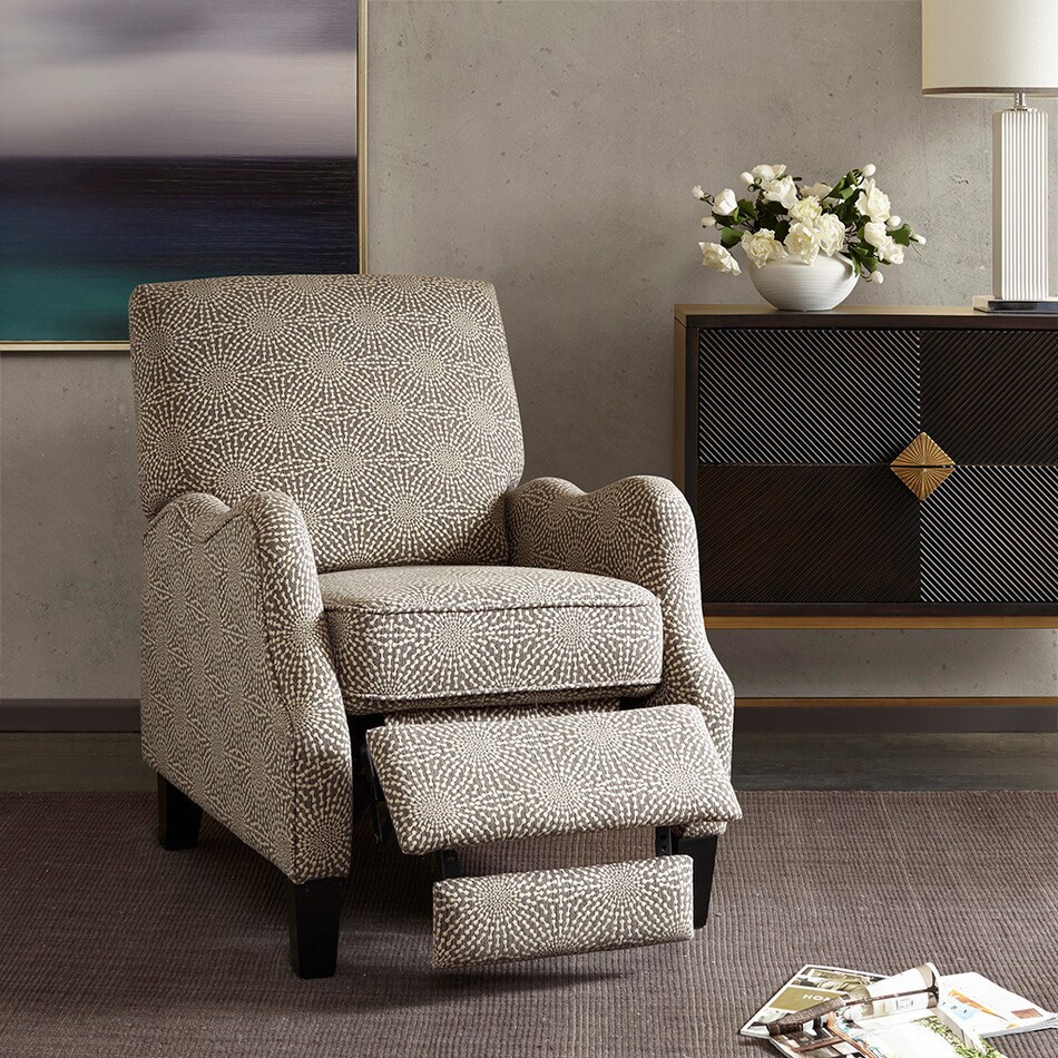 jolie neutral recliner   