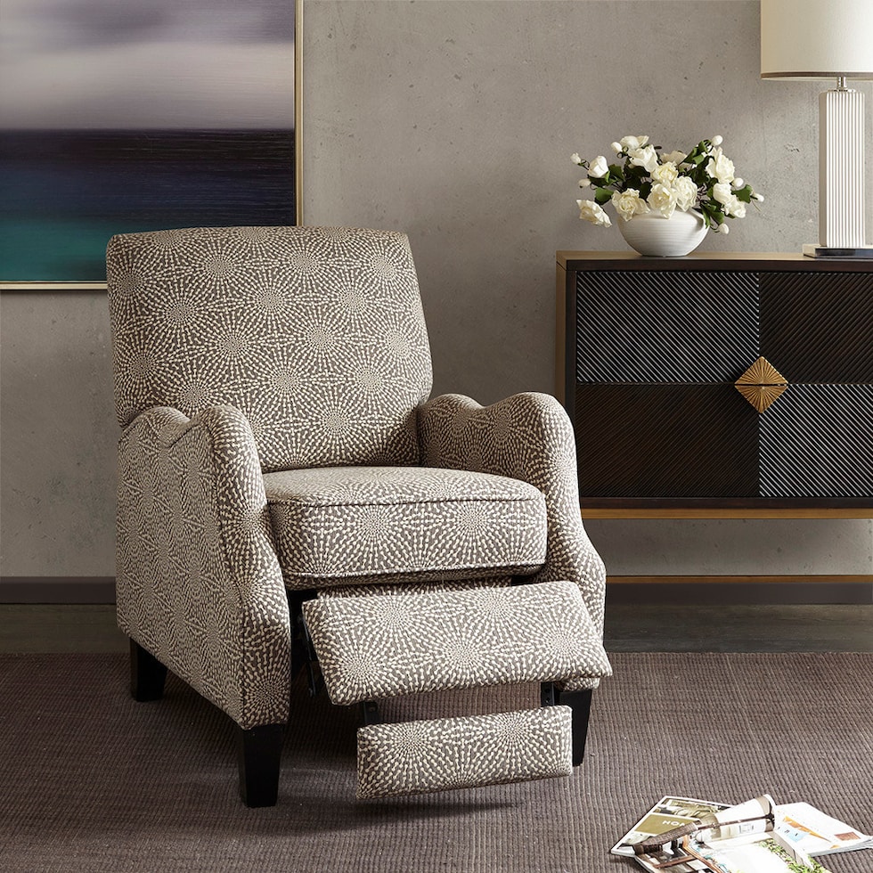 jolie neutral recliner   