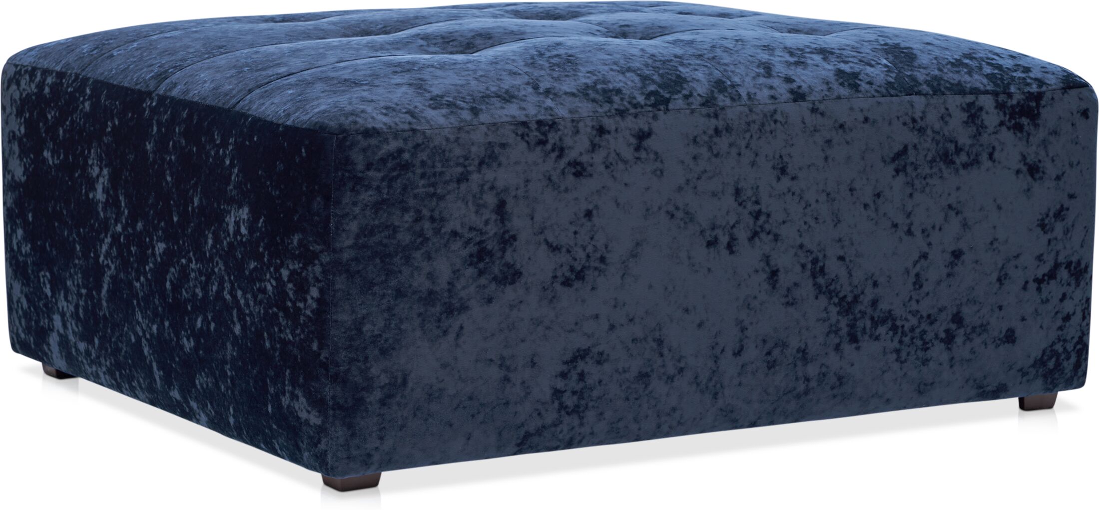 Josie velvet discount storage table stool