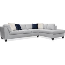 josie gray sectional   