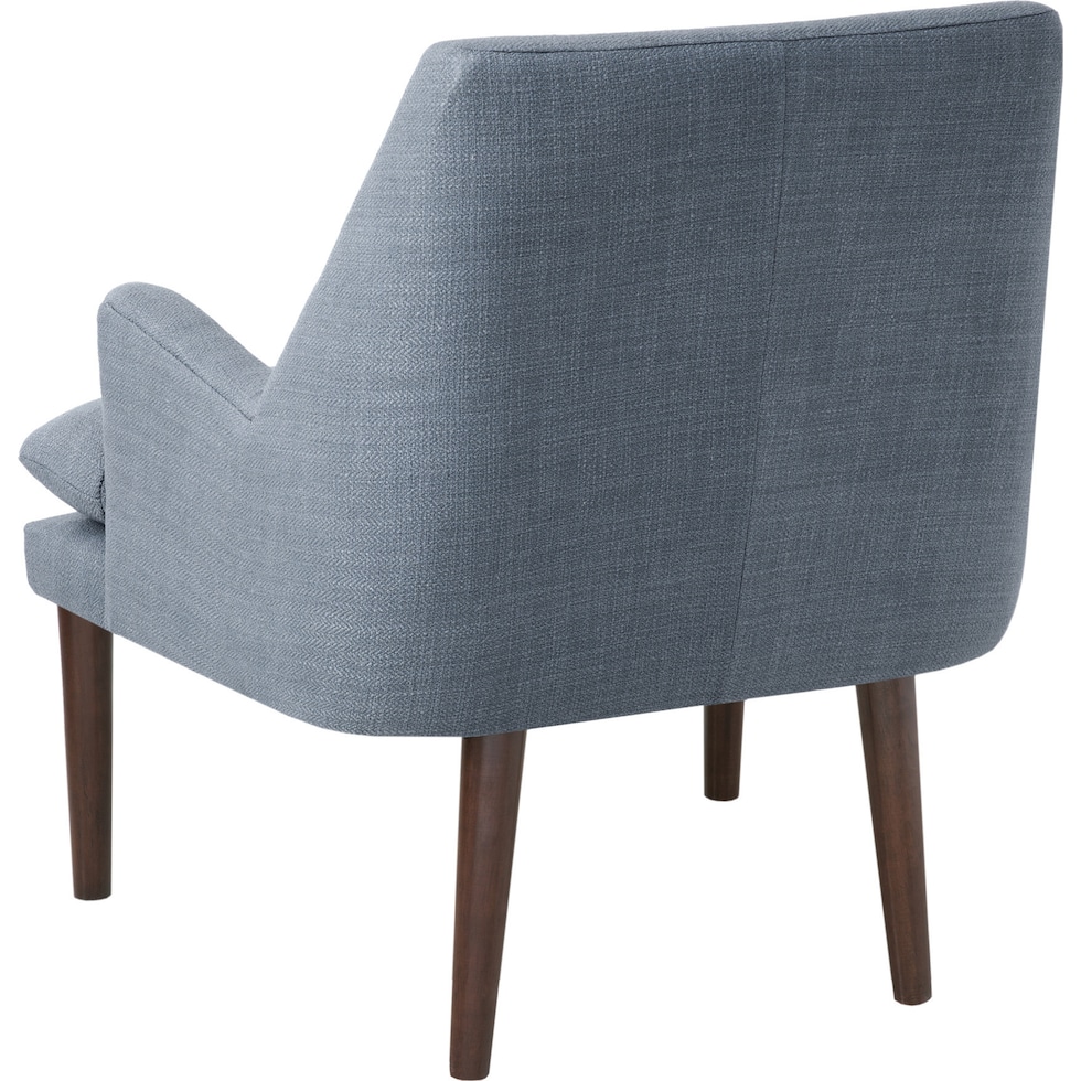 josselyn blue accent chair   