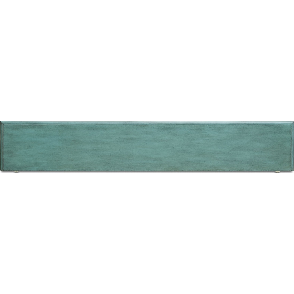 jovie blue console table   