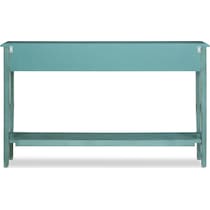 jovie blue console table   