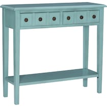 jovie blue console table   
