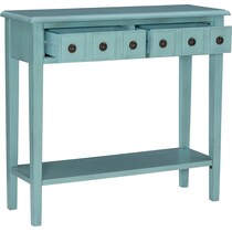 jovie blue console table   
