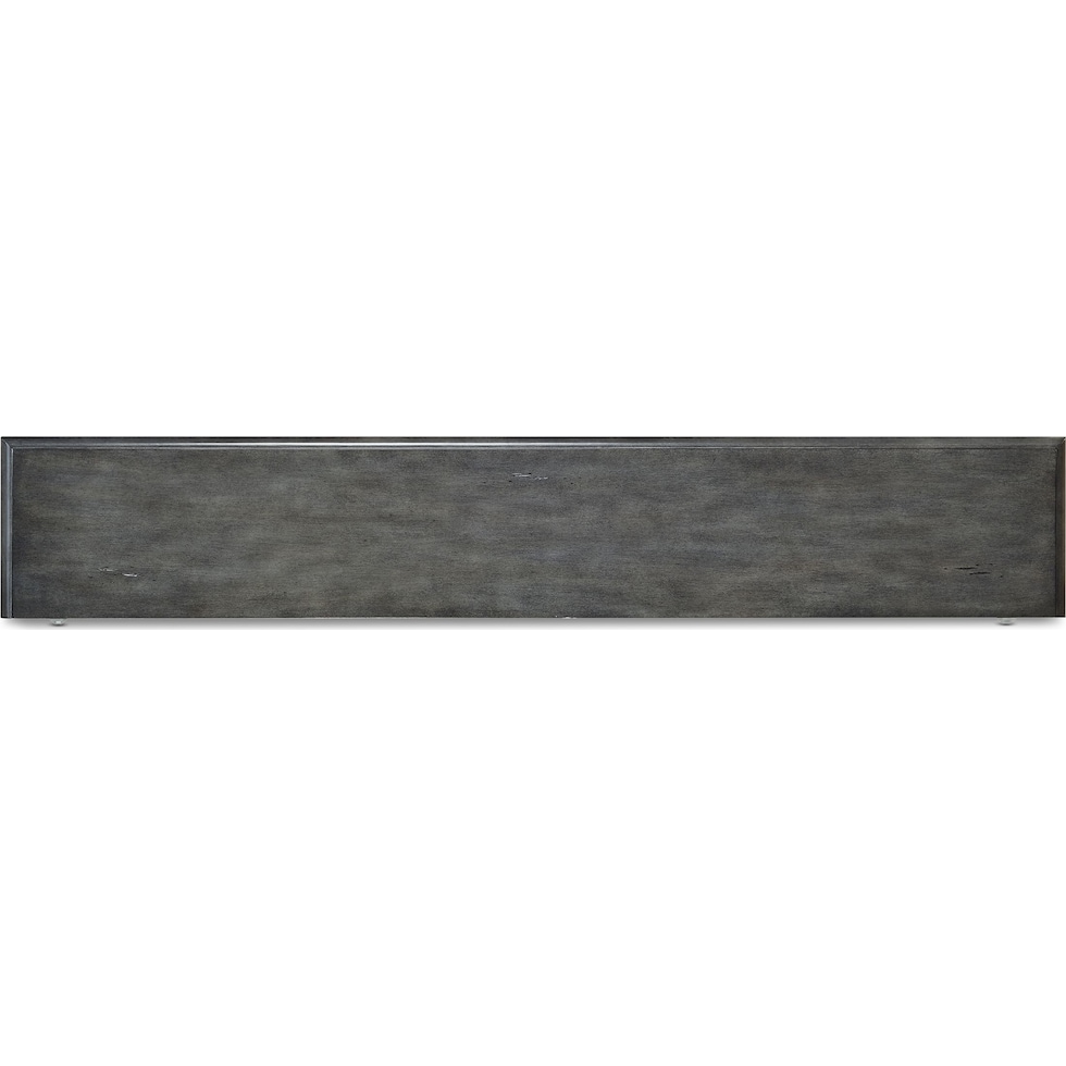 jovie gray console table   