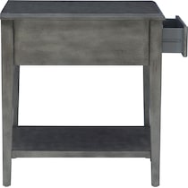 jovie gray side table   