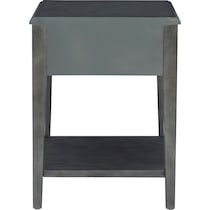 jovie gray side table   